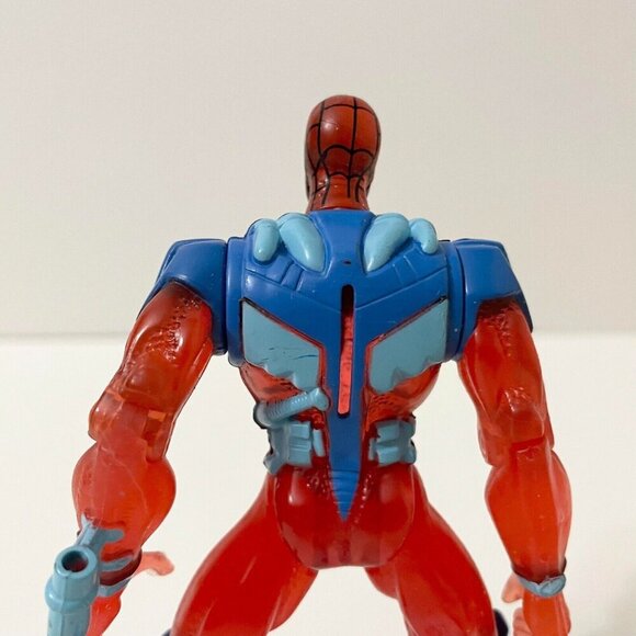 Vtg Spiderman 2000 Web Splashers Scuba Attack Action Figure Toy - Picture 11 of 16